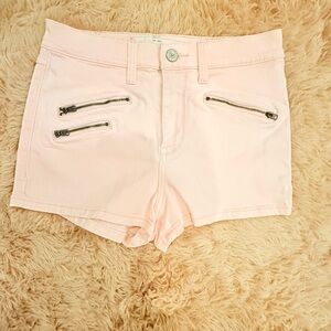 Abercrombie & Fitch Light Pink Jean Shorts